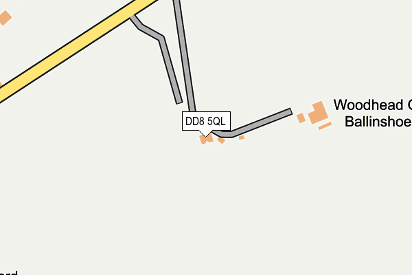 DD8 5QL map - OS OpenMap – Local (Ordnance Survey)