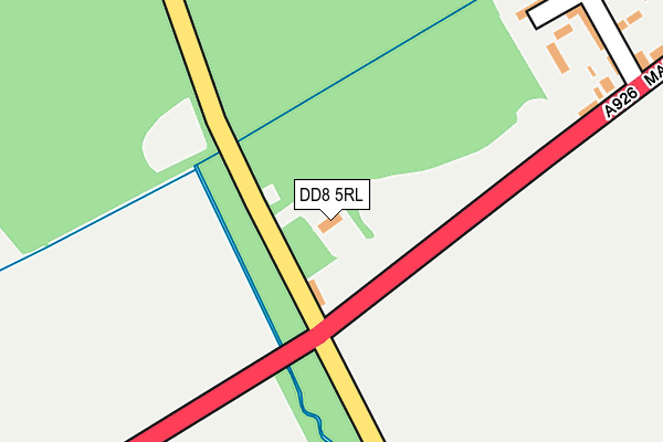 DD8 5RL map - OS OpenMap – Local (Ordnance Survey)
