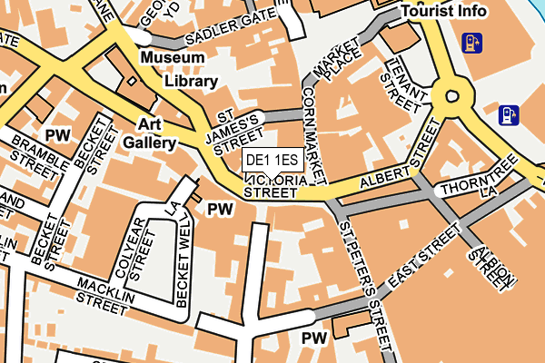 Map of MOURLIAS LTD at local scale