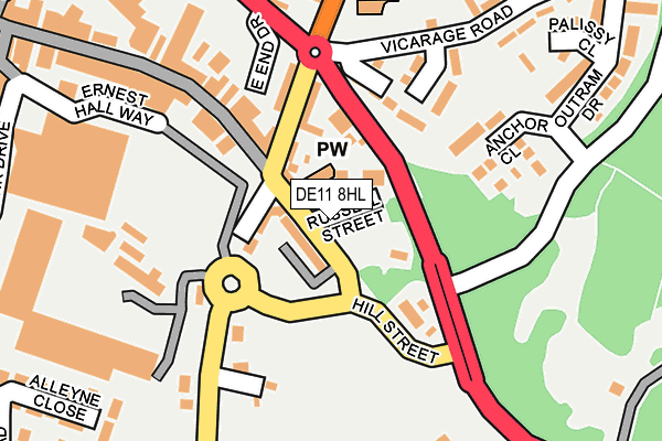 Map of SWADCHIRO LTD at local scale