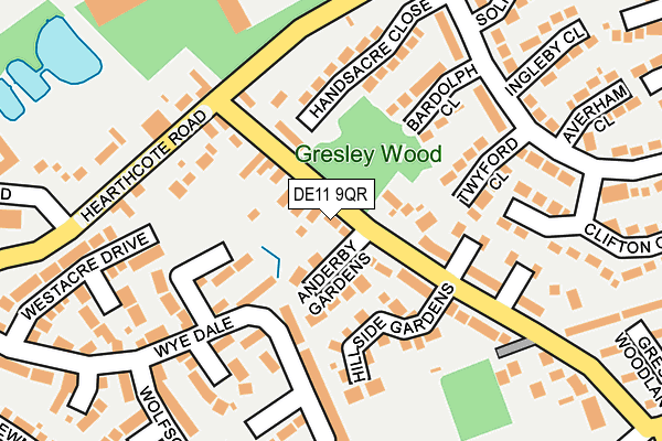 Map of SHENTON PROPERTY INVESTMENTS LTD at local scale