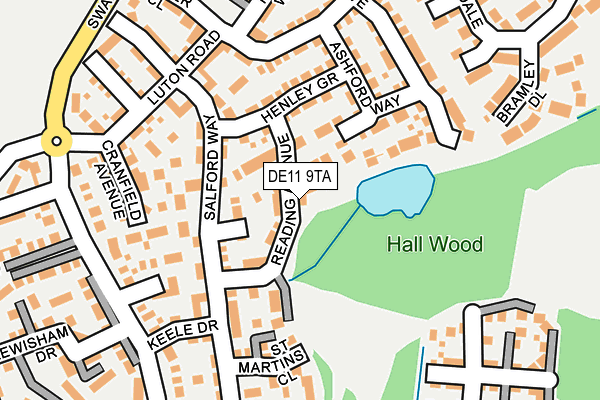 Map of HOP ROD LTD at local scale