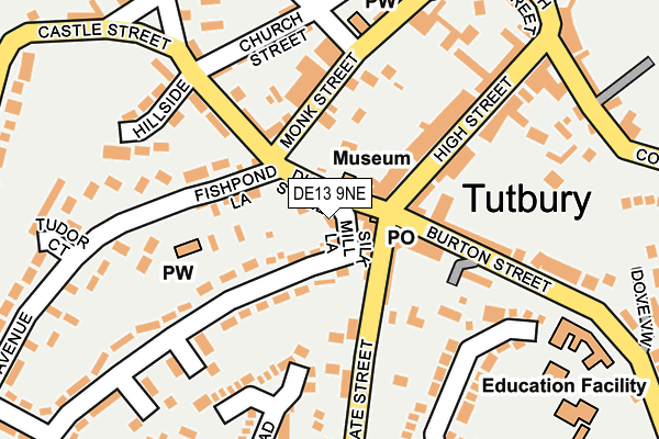 Map of TURNER & CO. (CONSULTING) LIMITED at local scale