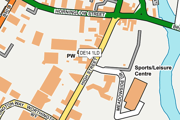 Map of MHZ PROPERTIES LTD at local scale