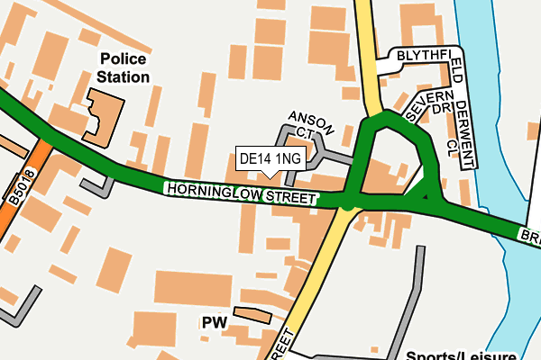 Map of URBAN DESIGNS LIMITED at local scale