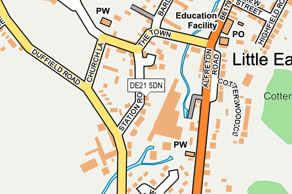 Map of ANDREW HILL ELECTRICAL SERVICES LIMITED at local scale