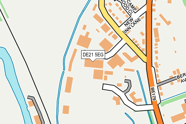 Map of DWS & SELF STORAGE LTD at local scale