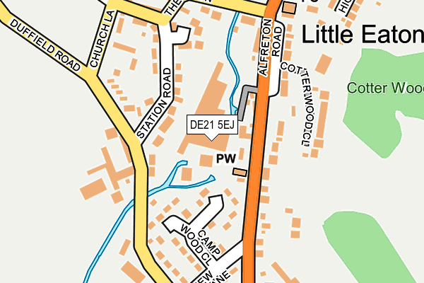 Map of DEGA JEWELLERY LIMITED at local scale