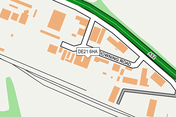 Map of R&J METALWORK LTD at local scale