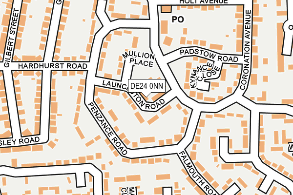 DE24 0NN map - OS OpenMap – Local (Ordnance Survey)