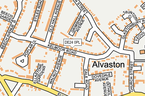 Map Of Alvaston Derby De24 0Pl Maps, Stats, And Open Data