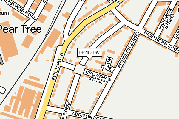 Map of NEW FORWARD HOMES LTD at local scale