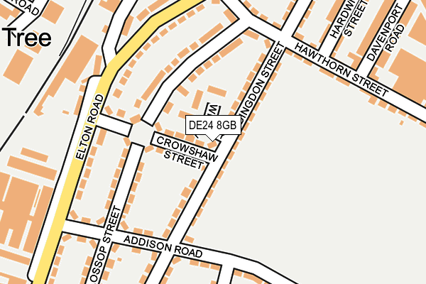 DE24 8GB map - OS OpenMap – Local (Ordnance Survey)