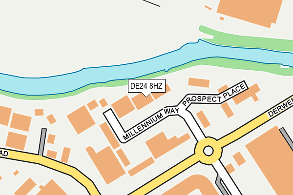 Map of SECURA HOSTING LTD at local scale