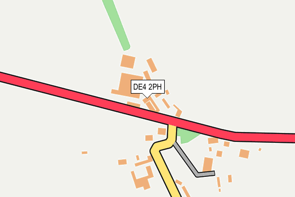 DE4 2PH map - OS OpenMap – Local (Ordnance Survey)