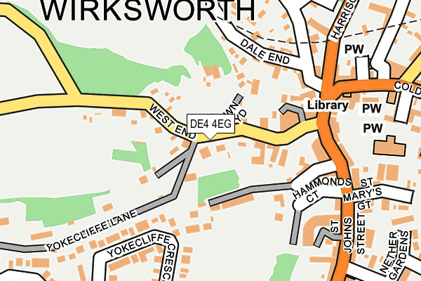 Map of ALMARK GARAGE LIMITED at local scale