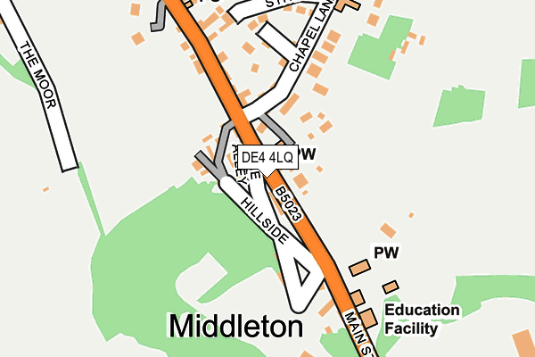 Map of DTC&M LTD at local scale