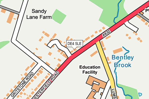 Map of CHANTREY HOUSE PROPERTY SERVICES LTD at local scale