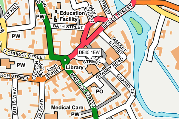 Map of DUNFENCING LIMITED at local scale