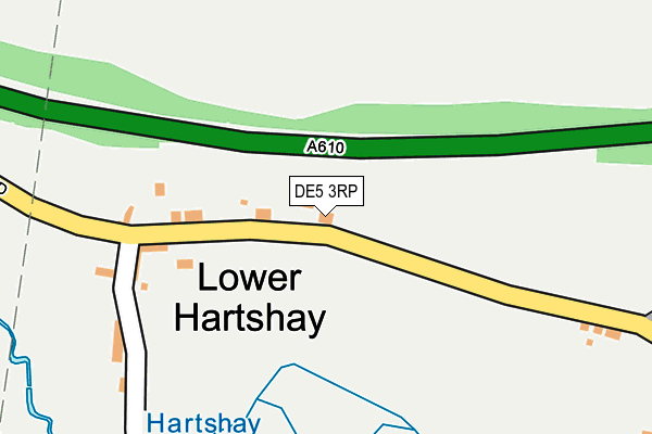 DE5 3RP map - OS OpenMap – Local (Ordnance Survey)