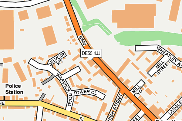 Map of MAYFIELD FURNITURE LIMITED at local scale
