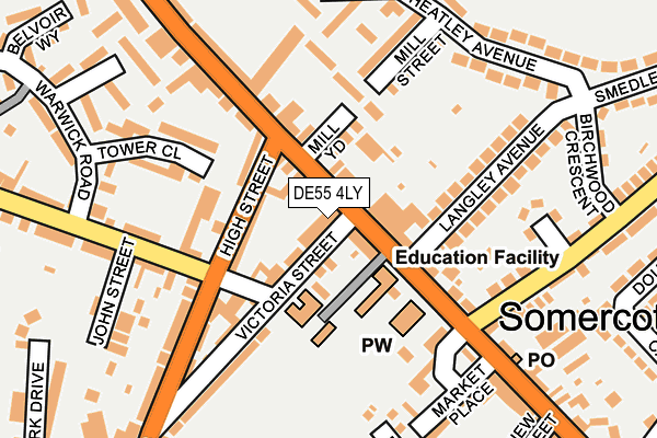 Map of PEDLEY ACCOUNTANTS LIMITED at local scale
