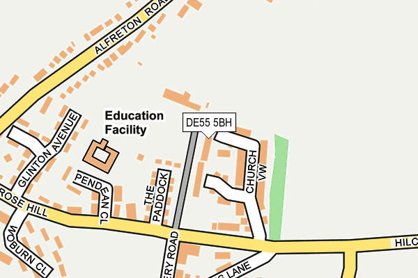 Map of FRESH FACILITIES MANAGEMENT LIMITED at local scale