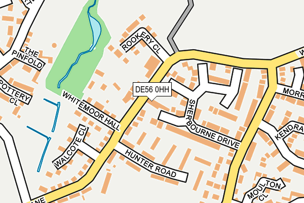 DE56 0HH map - OS OpenMap – Local (Ordnance Survey)