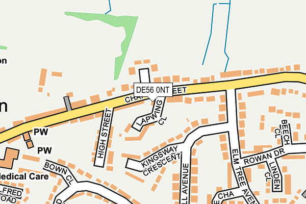 DE56 0NT map - OS OpenMap – Local (Ordnance Survey)