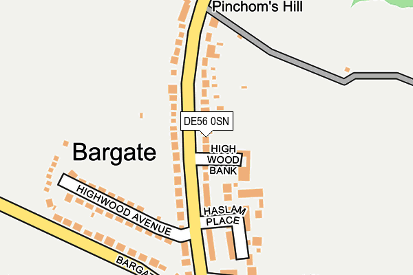 Map of WILTON HOME DEVELOPMENTS LTD at local scale