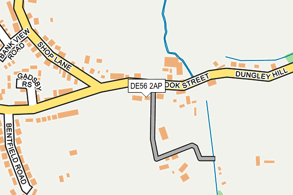 DE56 2AP map - OS OpenMap – Local (Ordnance Survey)