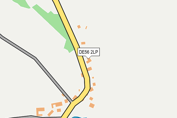 DE56 2LP map - OS OpenMap – Local (Ordnance Survey)