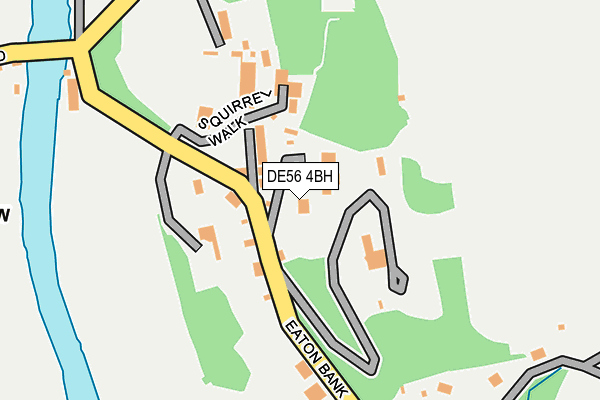 DE56 4BH map - OS OpenMap – Local (Ordnance Survey)