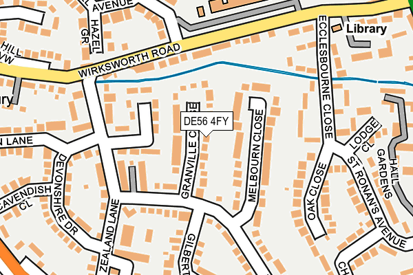 DE56 4FY map - OS OpenMap – Local (Ordnance Survey)