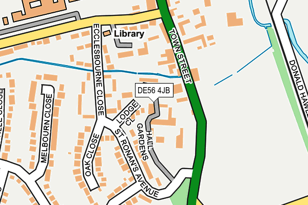 DE56 4JB map - OS OpenMap – Local (Ordnance Survey)