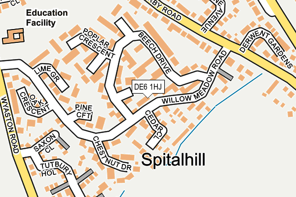 Map of MICHAEL PRESCOTT EDUCATION SERVICES LIMITED at local scale