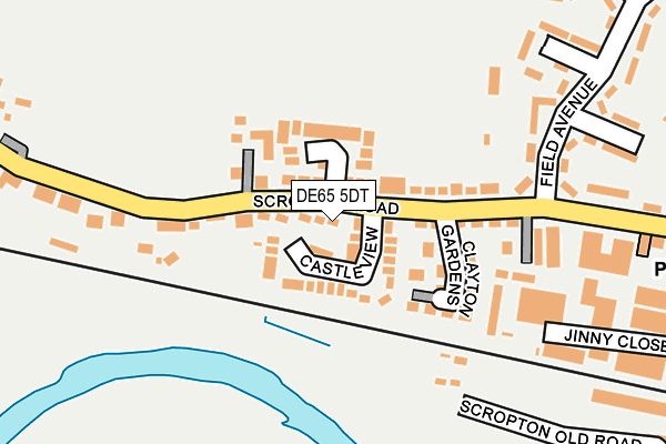Map of HUNTER CONSULTANCY LIMITED at local scale