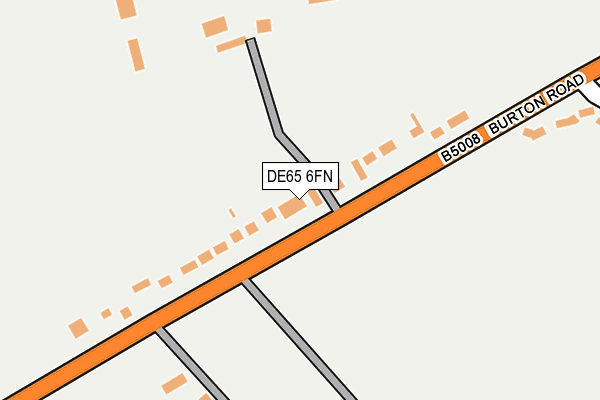 DE65 6FN map - OS OpenMap – Local (Ordnance Survey)