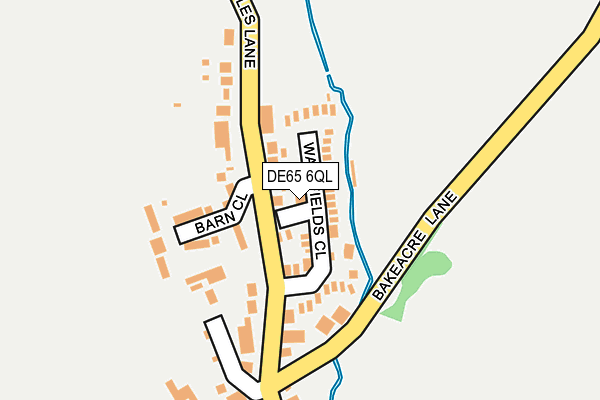 Map of J & S BUILDING SERVICES DERBY LTD at local scale