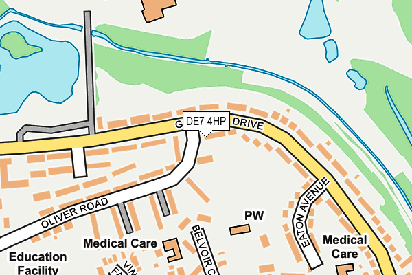Map of MONIKA TRANSPORT LIMITED at local scale