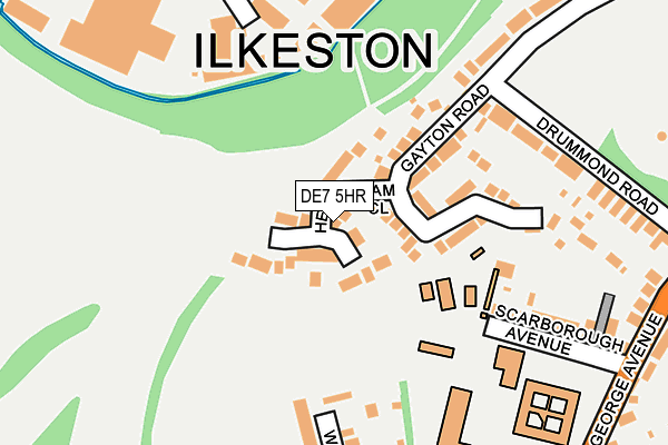 Map of ARTESCA PROPERTIES LTD at local scale