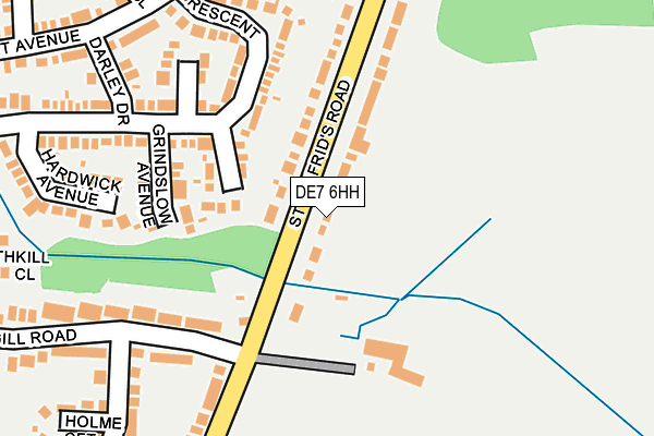 DE7 6HH map - OS OpenMap – Local (Ordnance Survey)