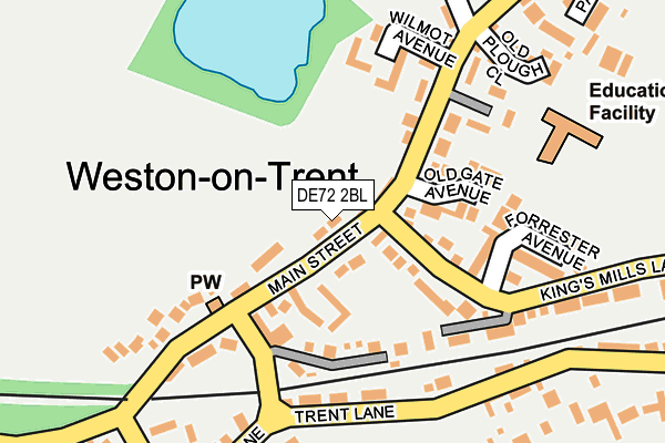Map of WESTON BUILDING SERVICES LIMITED at local scale