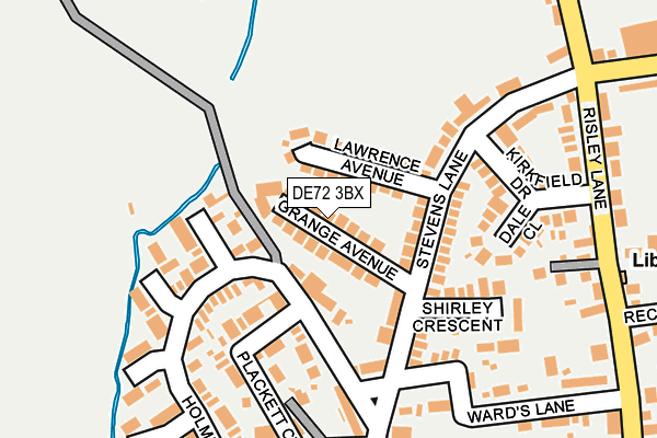 Map of BREASTON BUILDING SERVICES LIMITED at local scale