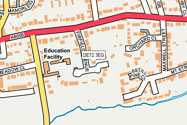 Map of MSF HOMES LIMITED at local scale