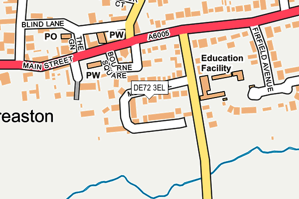 Map of J. KEMP BUILDERS LIMITED at local scale