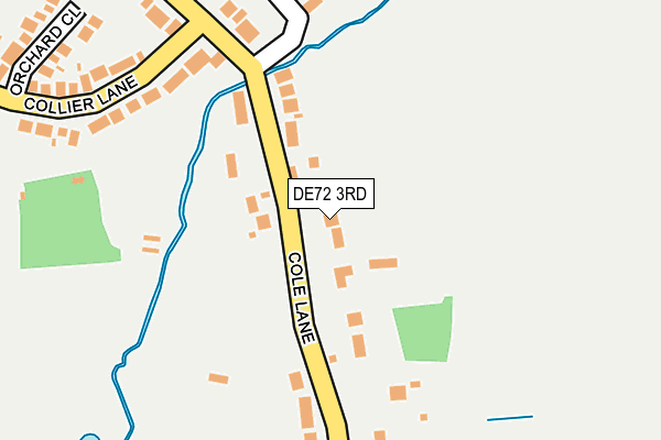 DE72 3RD map - OS OpenMap – Local (Ordnance Survey)