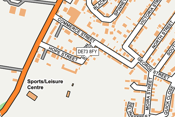 Map of NCG FITOUT SPECIALIST LIMITED at local scale