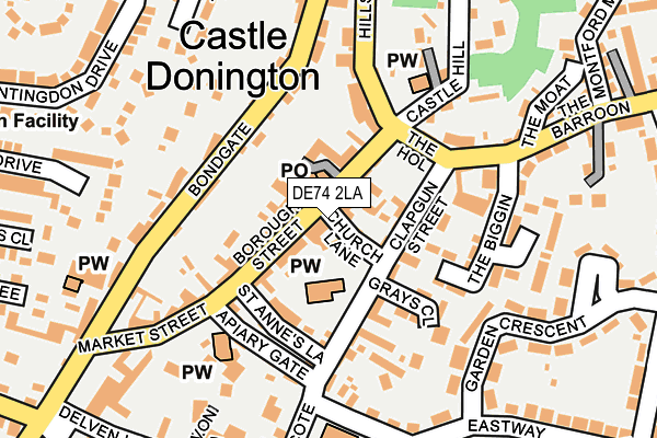 Map of DOVE LETTINGS LIMITED at local scale