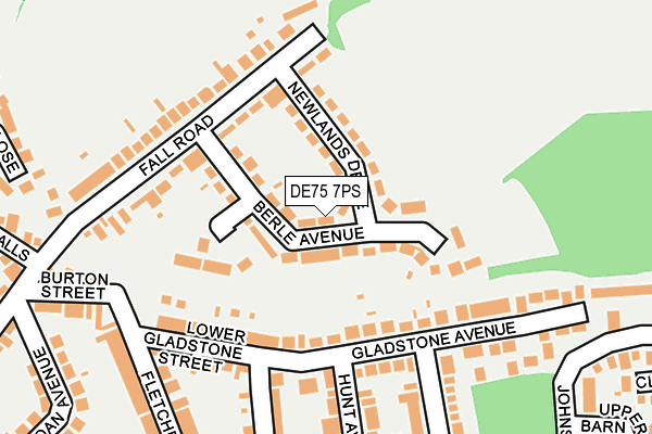 Map of TOPLINE COMMERCIALS LTD at local scale
